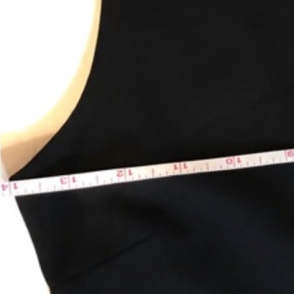 V Back Cocktail Open Weave Overlay From Waist Lord and Taylor Design Lab Sz SP - Picture 10 of 12